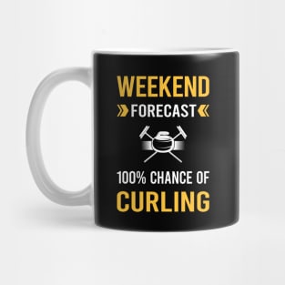 Weekend Forecast Curling Mug